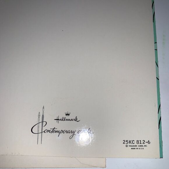 Vintage 70s Greeting Card Get Well Alcohol Scotch Mentioned unused - Picture 4 of 4